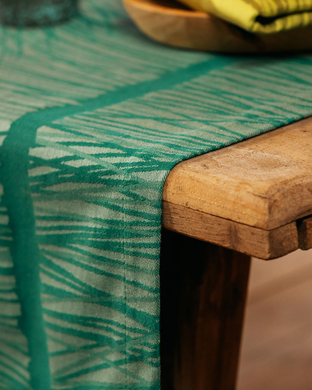 CHEMIN DE TABLE RACINE VERT