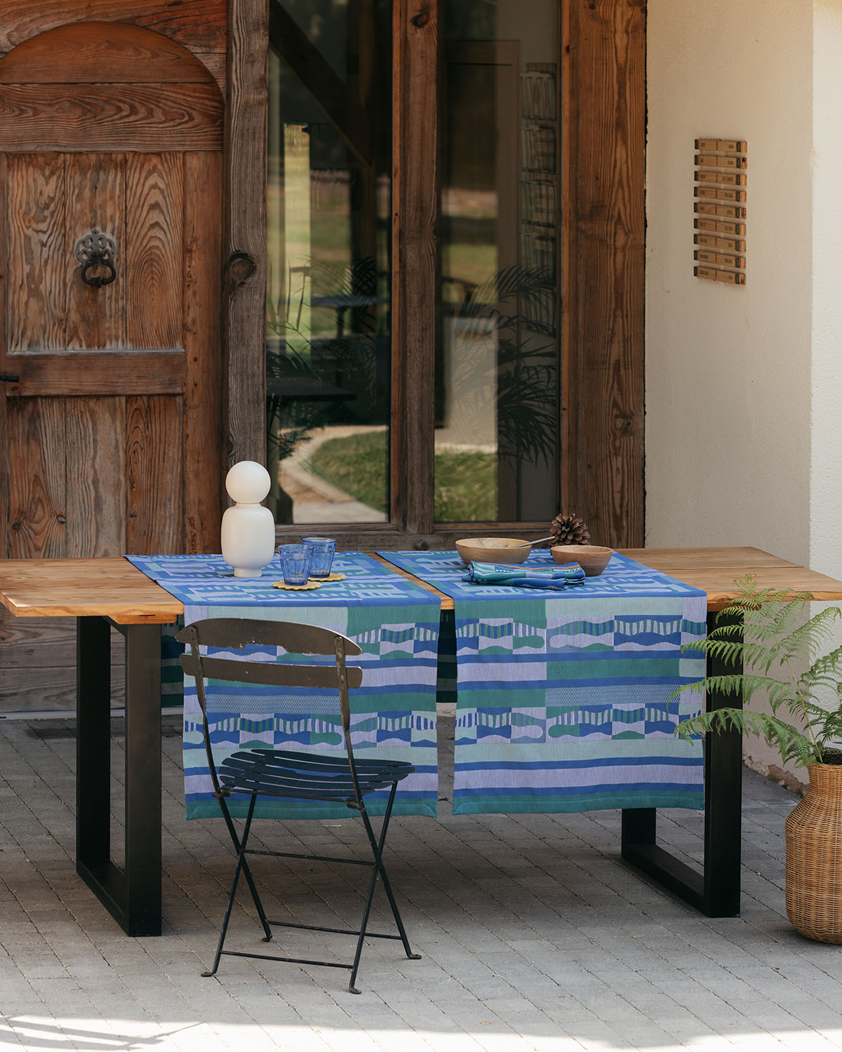 CHEMIN DE TABLE DUNE BLUE