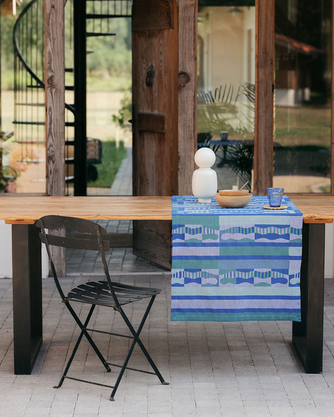 CHEMIN DE TABLE DUNE BLUE