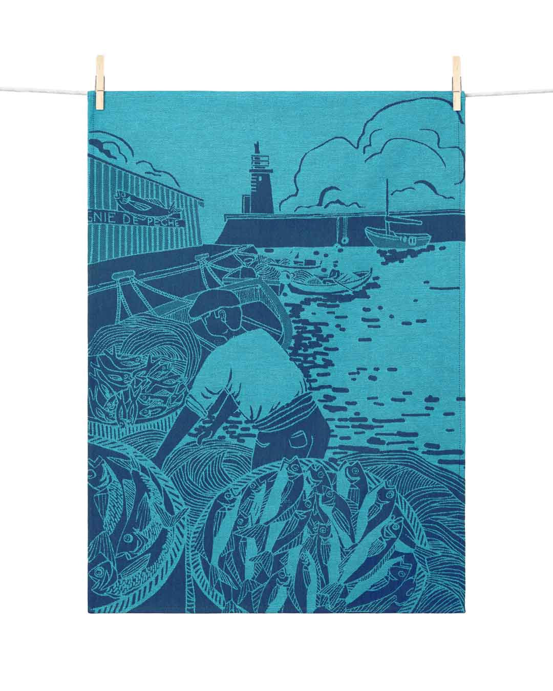 TEA TOWEL THE PORT