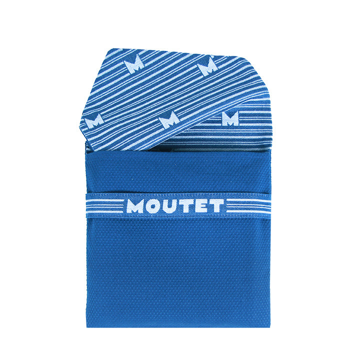 Emballage cadeau pour 1 tablier · 1 Gant & manique · 24 mini-serviettes · Chemin de table