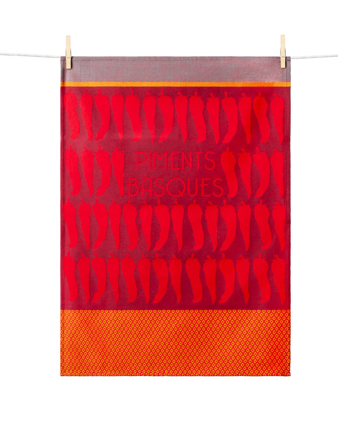 TORCHON PIMENTS BASQUES