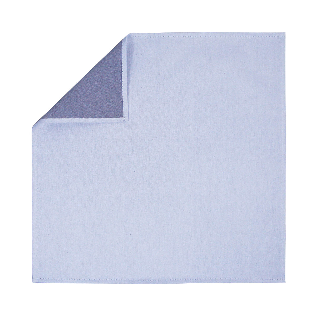 SERVIETTE BLANC ENVERS METAL