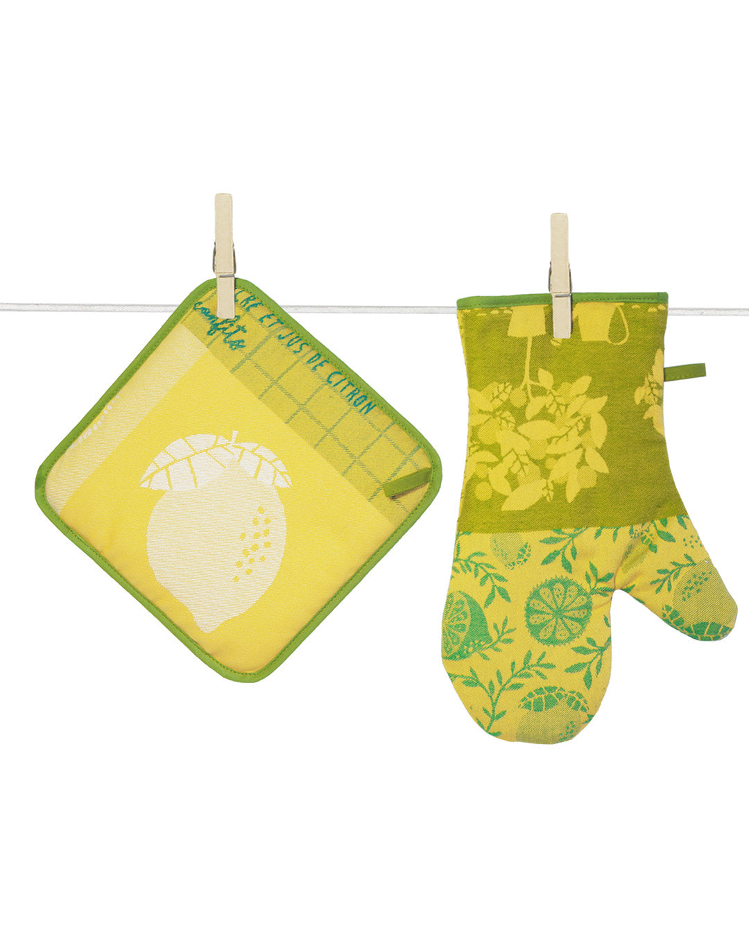 GANT ET MANIQUE CITRONS VERTS