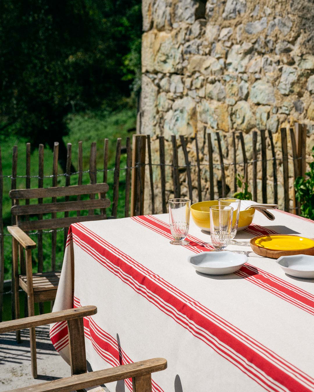 NAPPE ENDUITE COUTIL ROUGE