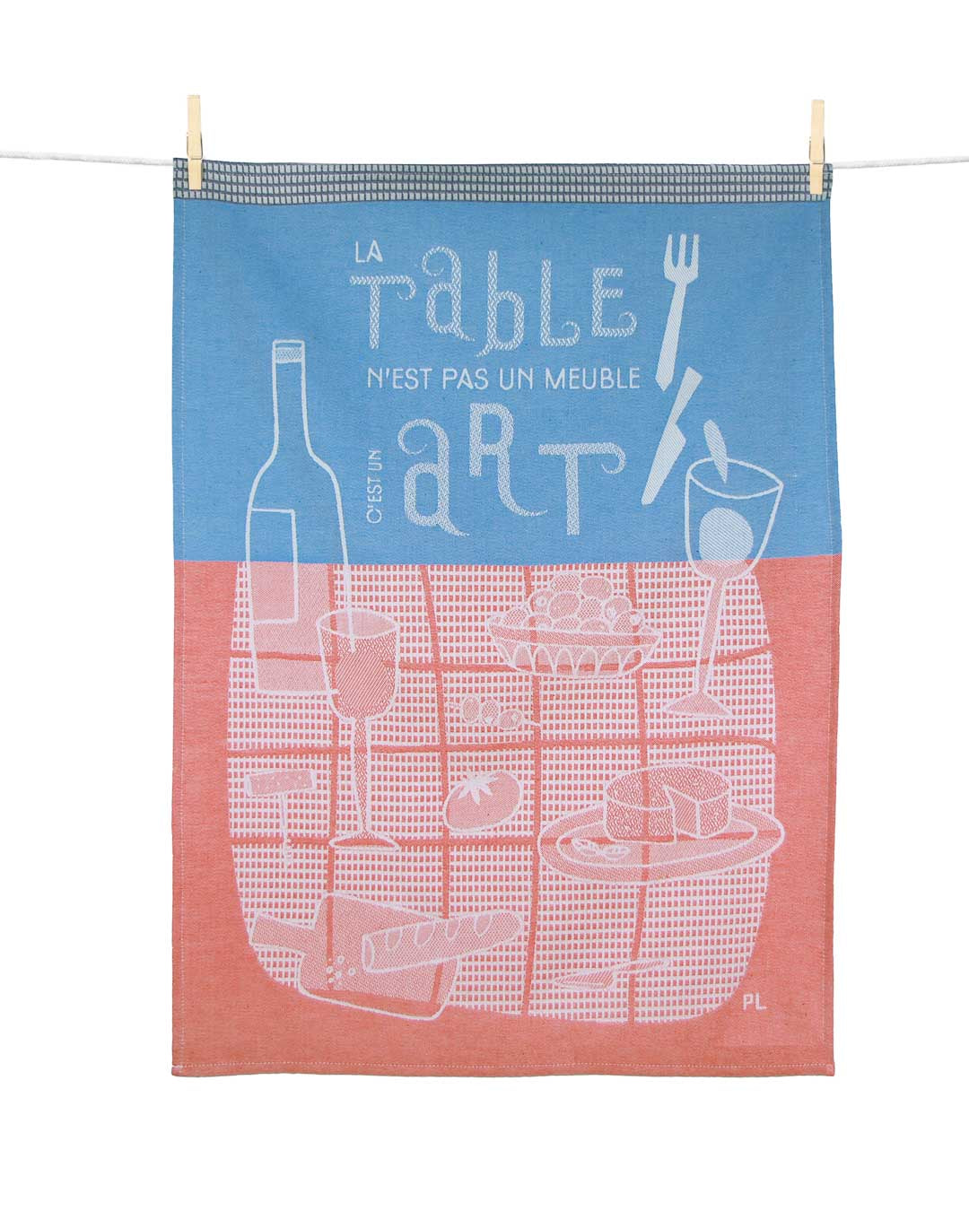 TORCHON LA TABLE EST UN ART