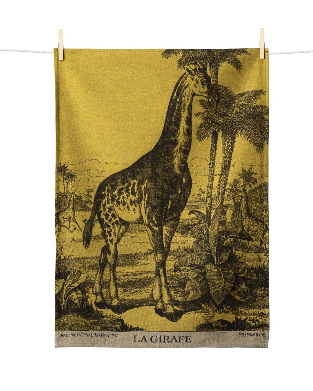 TORCHON LA GIRAFE