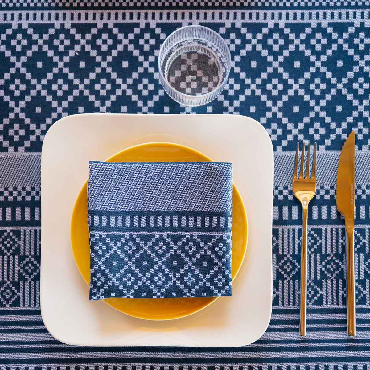 SERVIETTE LICQ BLEU