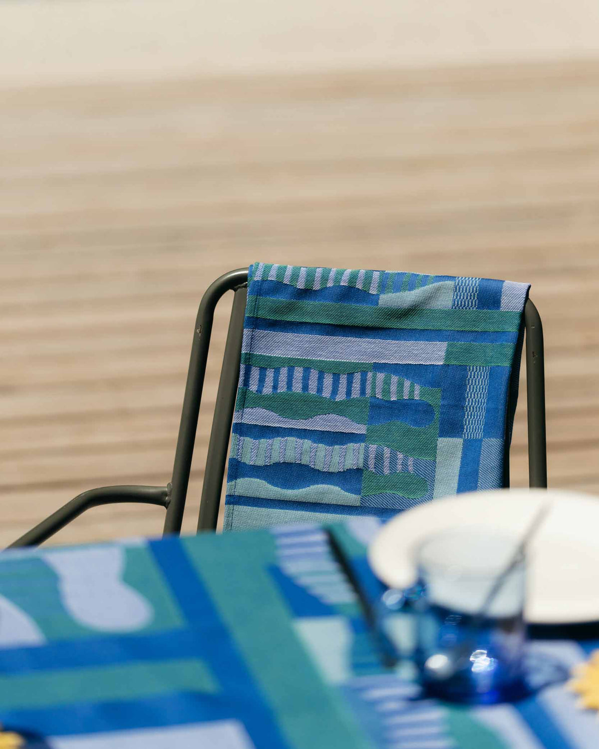 SERVIETTE DUNE BLUE